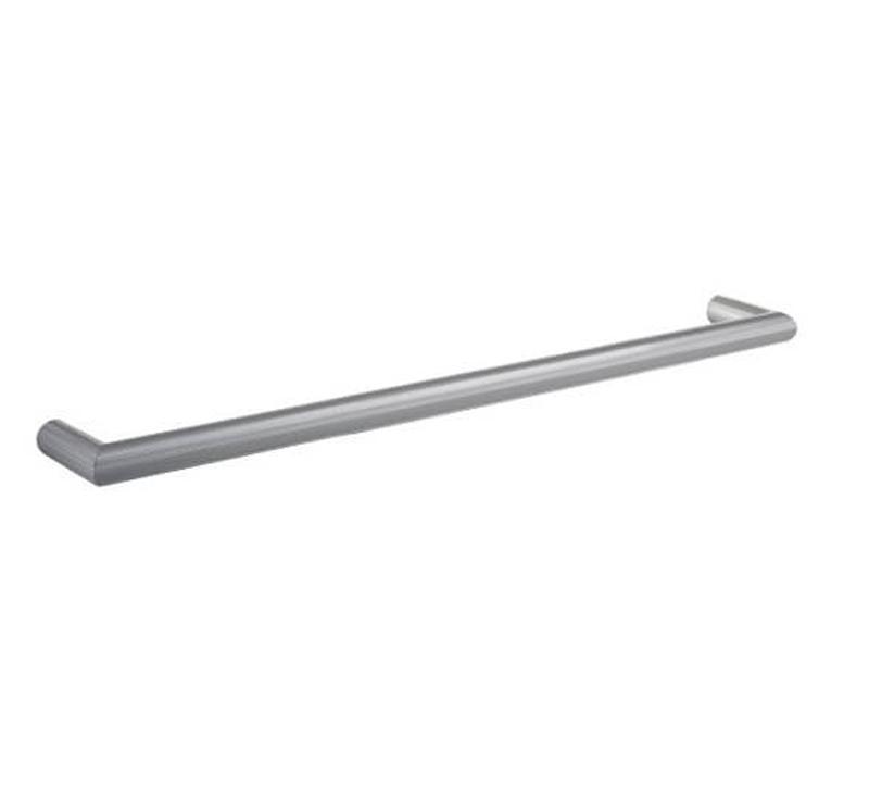 Thermorail Round Single Rail 632mm Brushed Stainless Steel - Burdens Plumbing