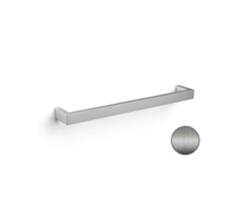 Thermorail 12V Square Single Bar Heated Rail 632mm Brushed Stainless Steel - Burdens Plumbing