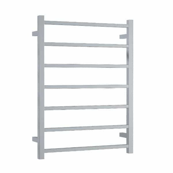 Thermogroup Straight Square Ladder Heated Towel Rail 600mm - Burdens Plumbing