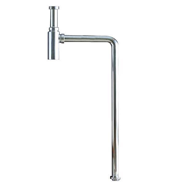 Turner Hastings Deluxe Brass 40mm Bottle S Trap-Chrome - Burdens Plumbing