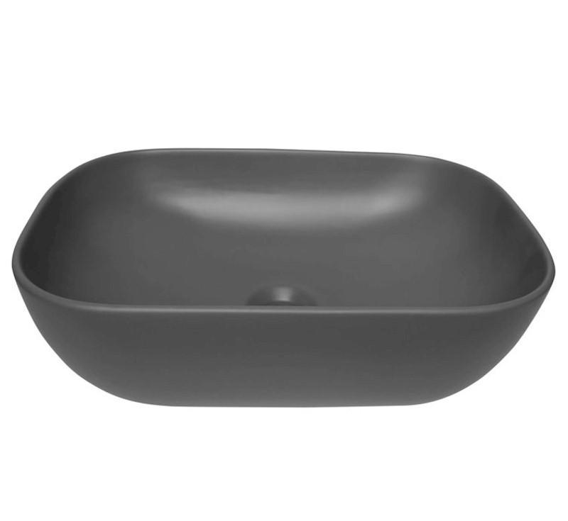 Urbino 460 Slim Basin Matt Grey - Burdens Plumbing