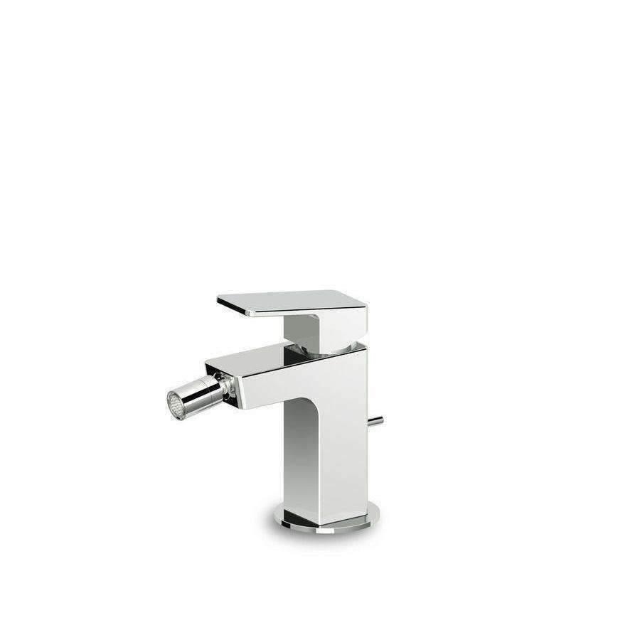 Zucchetti Jingle Bidet Mixer C/W Waste Chrome - Burdens Plumbing