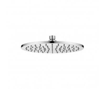 Zucchetti Round 300mm Brass Shower Head Chrome Z94266 - Burdens Plumbing